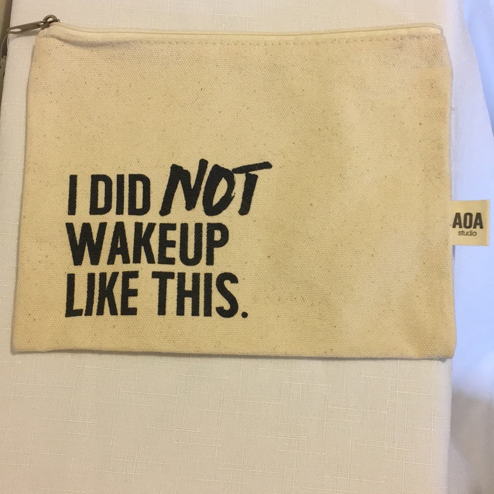 I did NOT wakeup like this.
